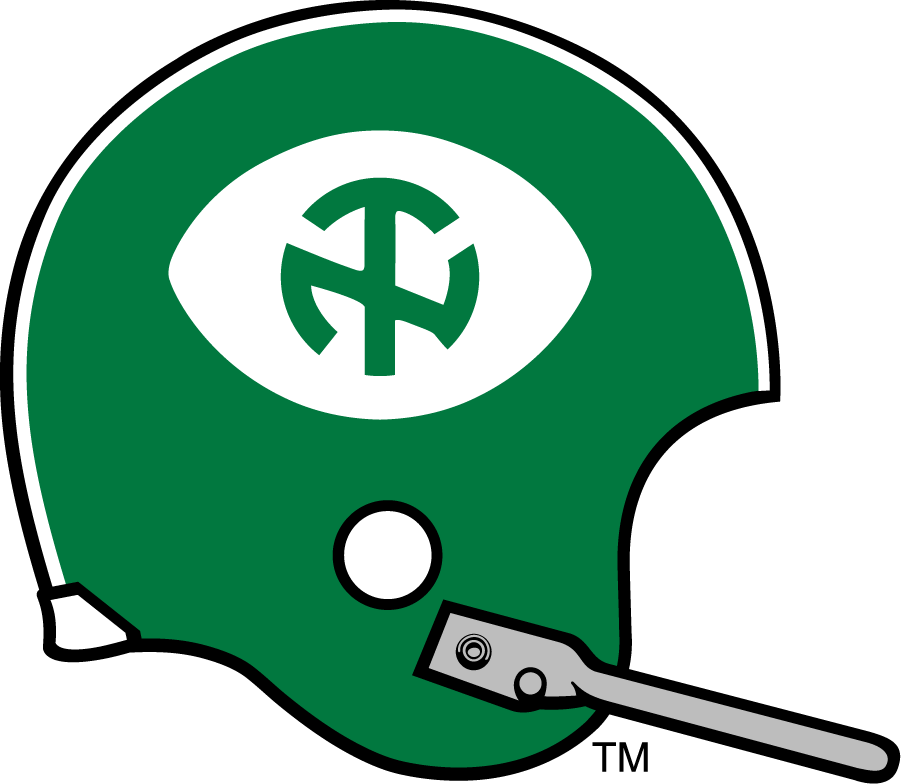North Texas Mean Green 1968-1971 Helmet t shirts iron on transfers
